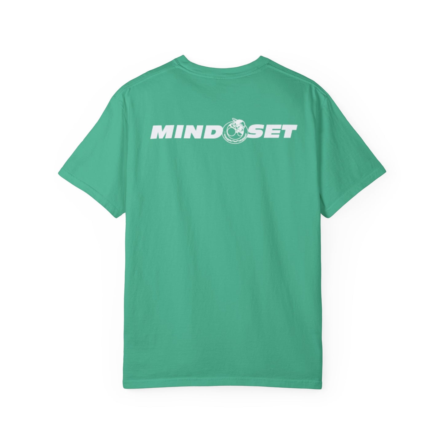 Action Figure - Unisex Garment-Dyed T-shirt with 'Mindset' Graphic - Artsy Streetwear, Casual, Gift for Creatives, Graphic Tee, Unique Gift