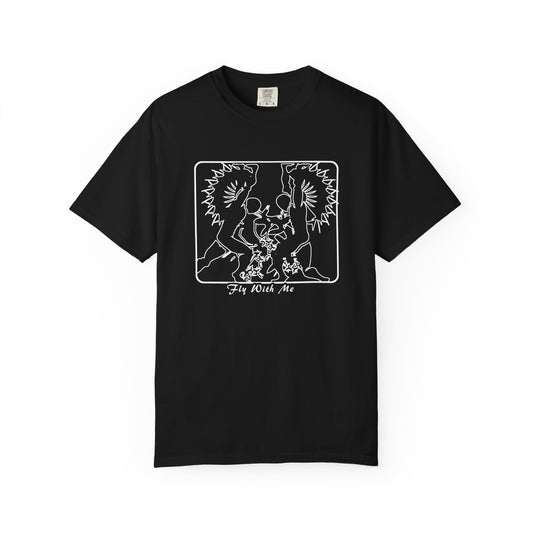 Fly With Me - Unisex T-shirt - Strength in Numbers Collaboration Motivation