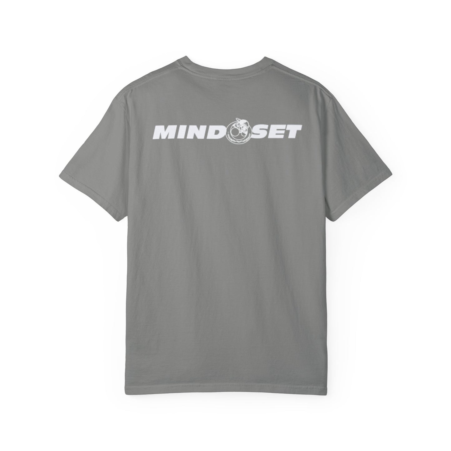 Self Love - Garment-Dyed T-Shirt with Heart & Mindset Design, Unisex Tee for Motivation, Casual Wear, Gift for Friends, Inspirational Apparel