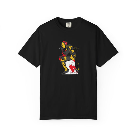 Think Mode -  Unisex Garment-Dyed T-Shirt | Graphic Tee for Motivation, Casual Wear, Gift for Fitness Enthusiasts, Streetwear, Everyday Style