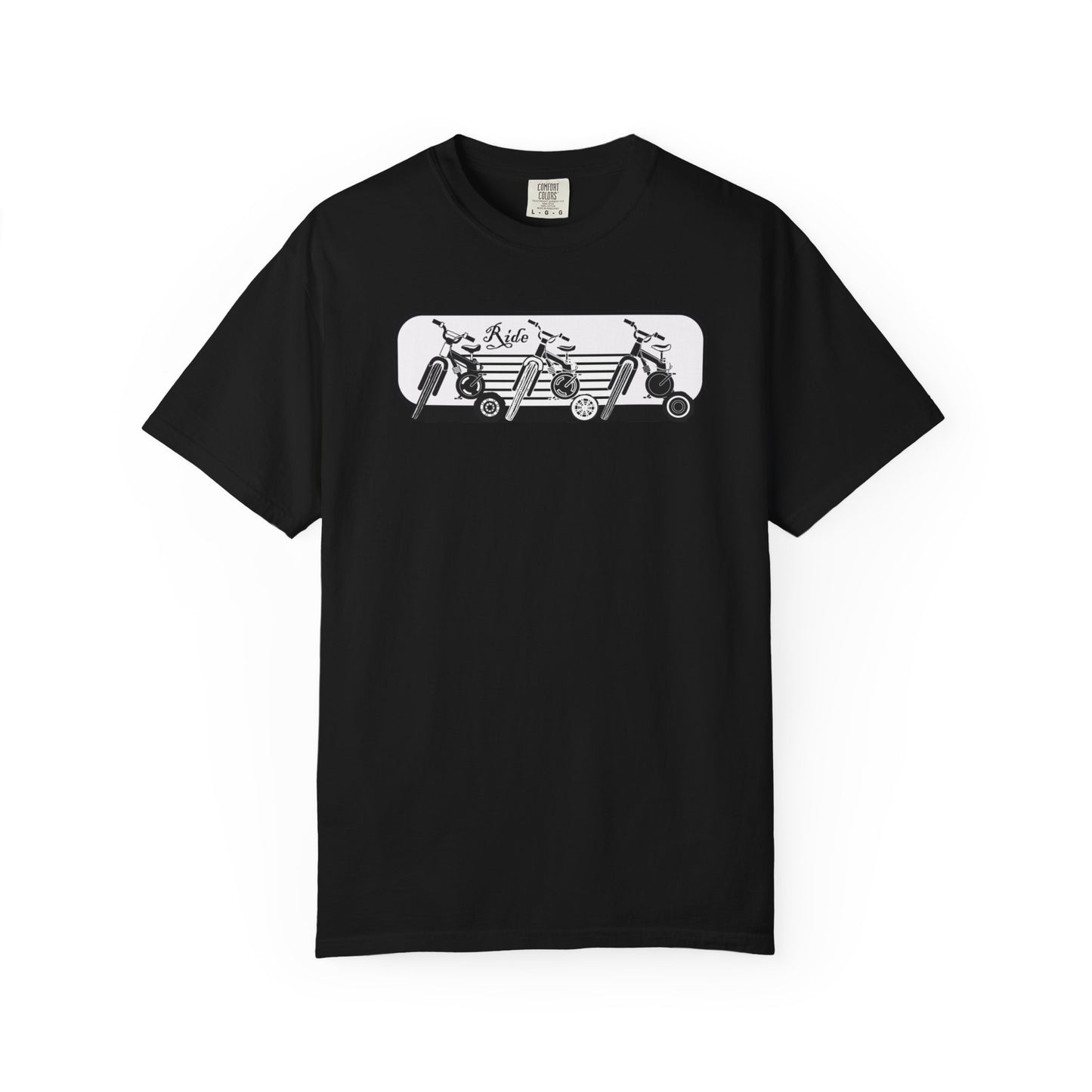Ride - Graphic Tee - Unisex Garment-Dyed T-shirt for Motivational Vibes, Perfect for Fitness Lovers, Everyday Wear, Inspirational [...]