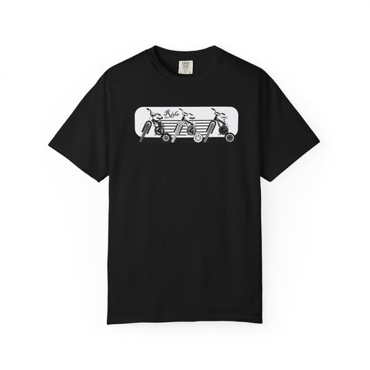 Ride - Graphic Tee - Unisex Garment-Dyed T-shirt for Motivational Vibes, Perfect for Fitness Lovers, Everyday Wear, Inspirational [...]