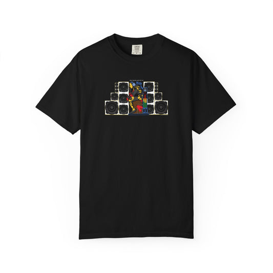 Music Soothes -  Unisex T-shirt - Soul Soothing Music Enthusiasts - black