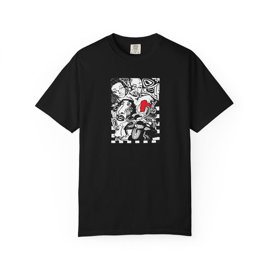 Value In Time -  Unisex Garment-Dyed T-Shirt - Artistic Design, Casual Wear, Gifts for Creatives, Streetwear, Unique Fashion