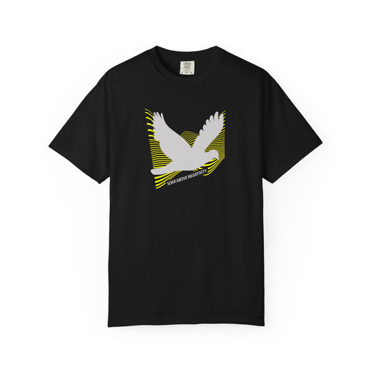 Soar Above Negativity -  Unisex T-Shirt - Garment-Dyed Inspirational Tee, Perfect for Motivational Gifts, Casual Wear, Self-Care, Mindfulness, or [...]